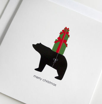 Present Stack, Christmas Card, 2 of 3
