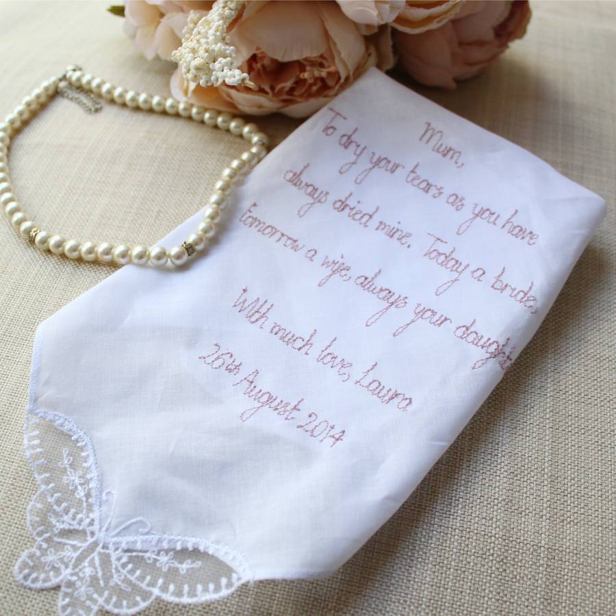 Mother Of The Bride / Groom Handkerchief, 1 of 7