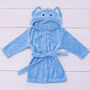 Personalised Elephant Children's Bath Robe, thumbnail 5 of 7