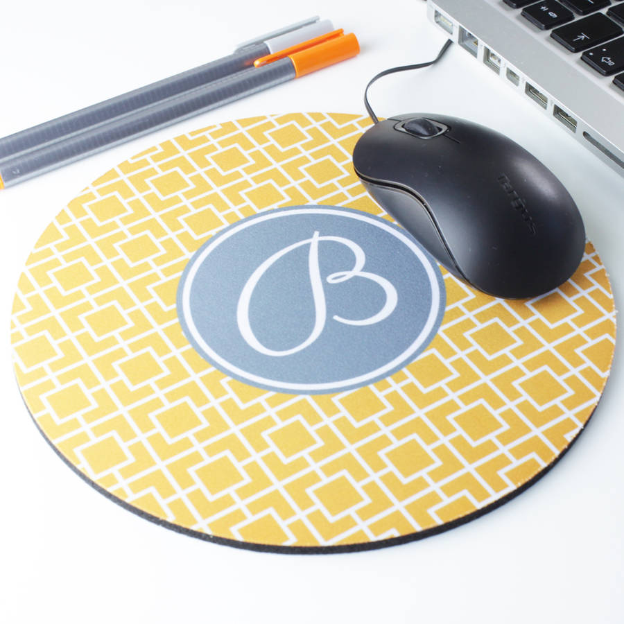 Personalised Square Mouse Mat Round, 1 of 6
