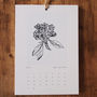 Botanical Field Notes Month View Calendar, thumbnail 2 of 2