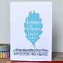 'Home Is Where…' Personalised Adoption Card, thumbnail 4 of 8