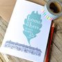 'Home Is Where…' Personalised Adoption Card, thumbnail 5 of 8