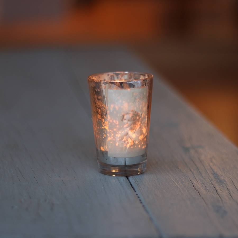 Mercury Tea Light Holder By Otters Barn Interiors