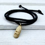 Personalised Tag And Suede Necklace Or Bracelet, thumbnail 2 of 6