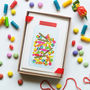 Sweets, Jelly, Ice Cream, Lolly, Set Of Eight Cards, thumbnail 1 of 5