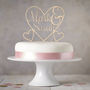 Personalised Heart Cake Topper, thumbnail 6 of 6