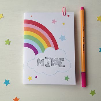 Personalised Rainbow Notebook, 10 of 12