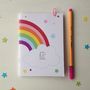 Personalised Rainbow Notebook, thumbnail 9 of 12