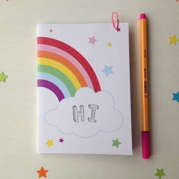 Personalised Rainbow Notebook, 8 of 12