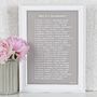 Personalised Grandma Nanny Granny Nan Print With Poem By Bespoke Verse ...