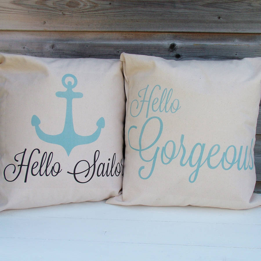'In your own words' Cushions By Seahorse
