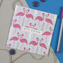 Flamingos Engagement Card, thumbnail 2 of 7