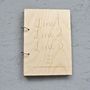 Personalised Wooden Guest Book, thumbnail 2 of 9