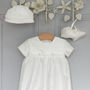 Boys 'George' Christening Romper Suit, thumbnail 2 of 7