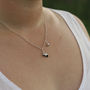 Sterling Silver Three Pod Necklace, thumbnail 4 of 6