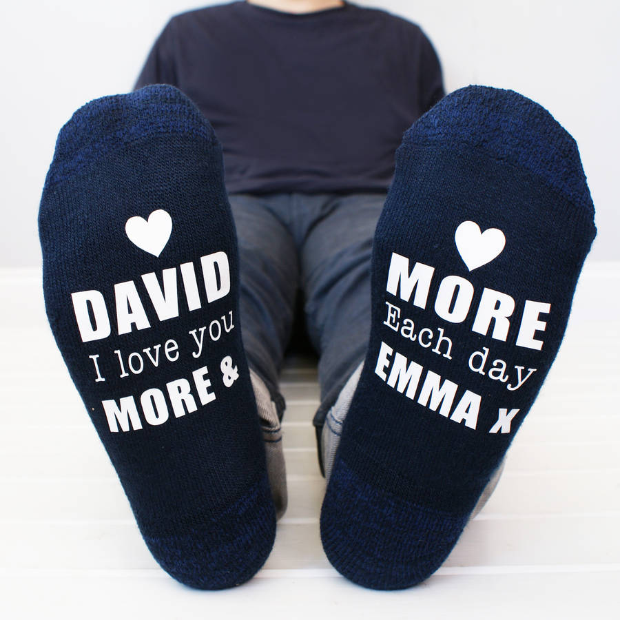 valentines socks for him