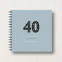 Personalised 40th Birthday Memories Album, thumbnail 9 of 12