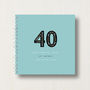Personalised 40th Birthday Memories Album, thumbnail 10 of 12