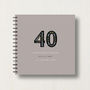 Personalised 40th Birthday Memories Album, thumbnail 11 of 12