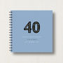 Personalised 40th Birthday Memories Album, thumbnail 8 of 12