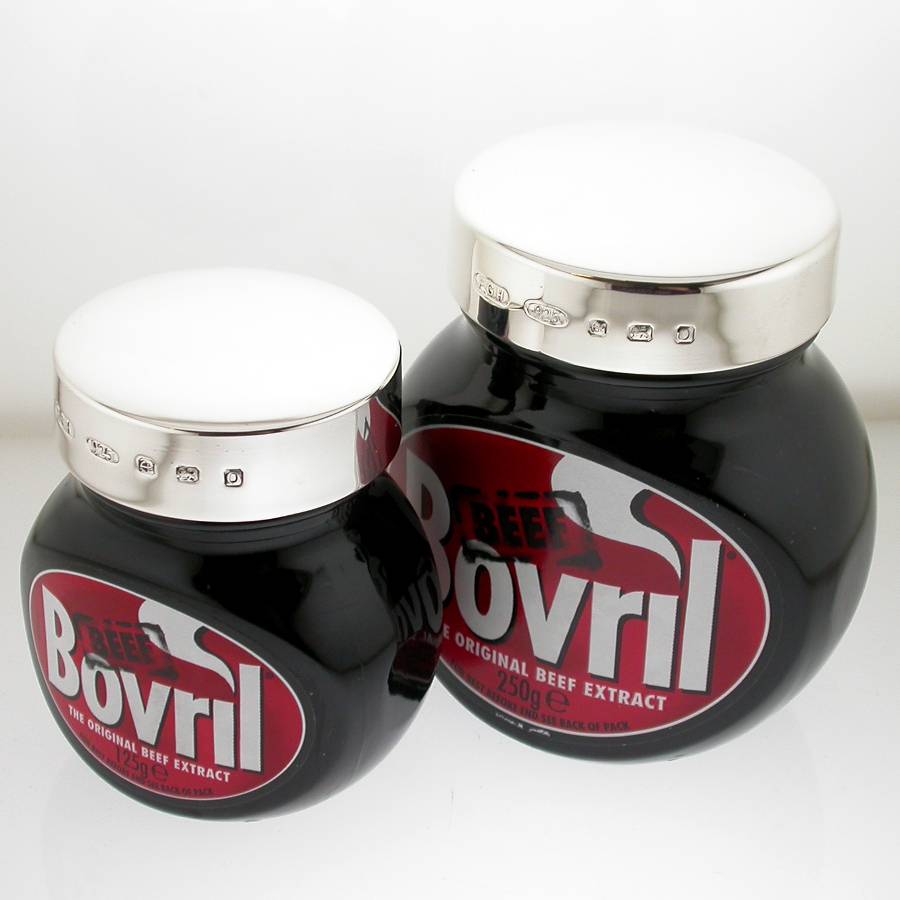 Silver Bovril Lid 125g, 1 of 7
