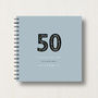 Personalised 50th Birthday Memories Album, thumbnail 8 of 12