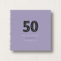 Personalised 50th Birthday Memories Album, thumbnail 9 of 12