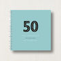 Personalised 50th Birthday Memories Album, thumbnail 11 of 12