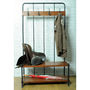 Industrial Vintage Cloakroom Bench, thumbnail 3 of 3