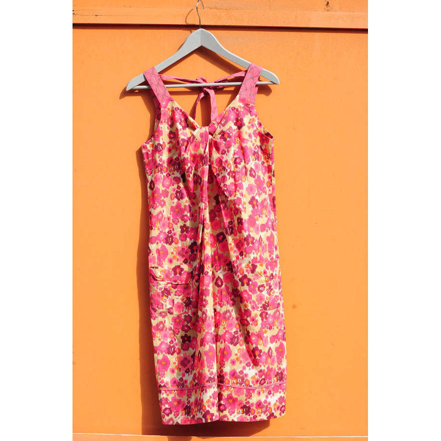 Lulu Sundress In Pink Firenze Print By Caro London | notonthehighstreet.com