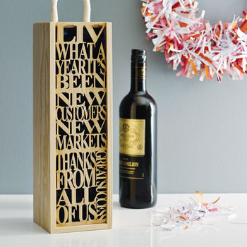 Personalised Bottle Box, 3 of 5