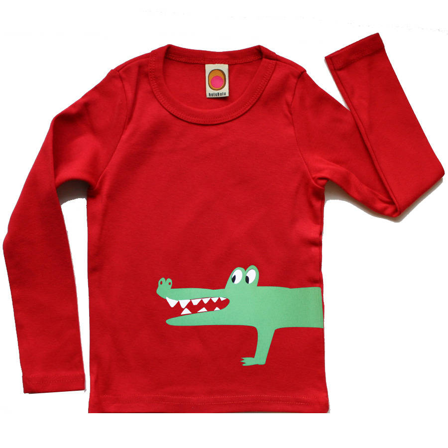 Baby And Child Crocodile Top Personalised By Holubolu personalised ...