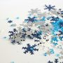 Frozen Or Copper Snowflake Christmas Table Confetti, thumbnail 1 of 7