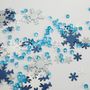 Frozen Or Copper Snowflake Christmas Table Confetti, thumbnail 3 of 7