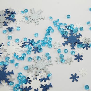 Frozen Or Copper Snowflake Christmas Table Confetti, 3 of 7