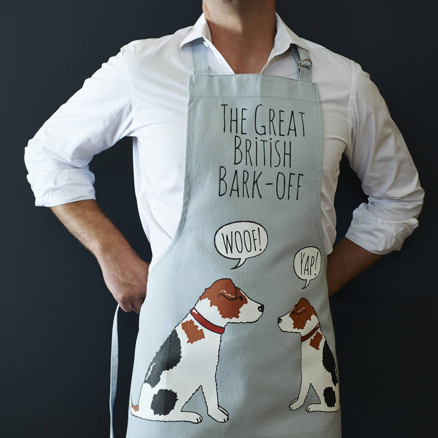 Jack Russell 'Great British Bark Off' Apron, 1 of 2