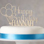 Personalised Wooden Birthday Cake Topper, thumbnail 2 of 3