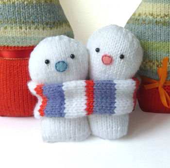 Everlasting Snowmen Knitting Kit, 2 of 2