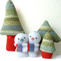 Everlasting Snowmen Knitting Kit, thumbnail 1 of 2