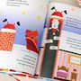 When Santa Got Stuck Up The Chimney Personalised Book, thumbnail 2 of 10