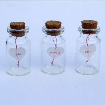 Three Little Words In Three Little Bottles By Made In Words