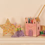 Personalised Princess Castle Pen Pot Desk Tidy, thumbnail 5 of 7