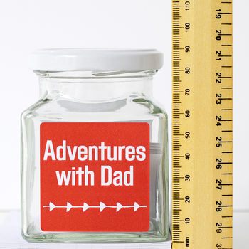 ‘Adventures With Dad' Jar, 4 of 4