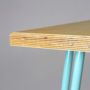 Bench With Industrial Hairpin Legs In Plywood, thumbnail 5 of 9