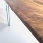 Bench With Industrial Hairpin Legs In Walnut, thumbnail 6 of 10