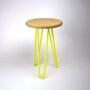 Dining Set With Industrial Hairpin Legs In Oak, thumbnail 6 of 11