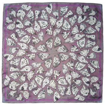 Alae | Butterfly Wings Square Silk Scarf, 2 of 4