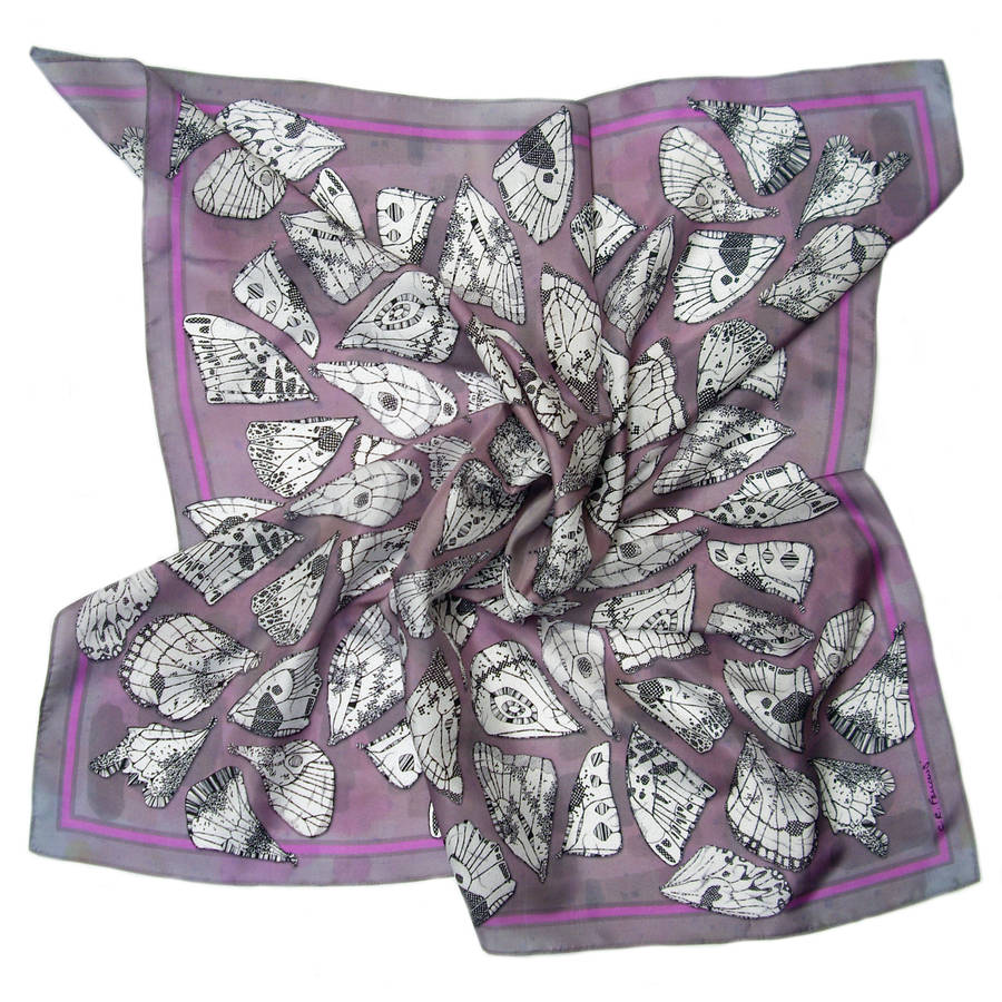 Alae | Butterfly Wings Square Silk Scarf, 1 of 4