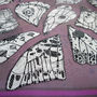 Alae | Butterfly Wings Square Silk Scarf, thumbnail 3 of 4